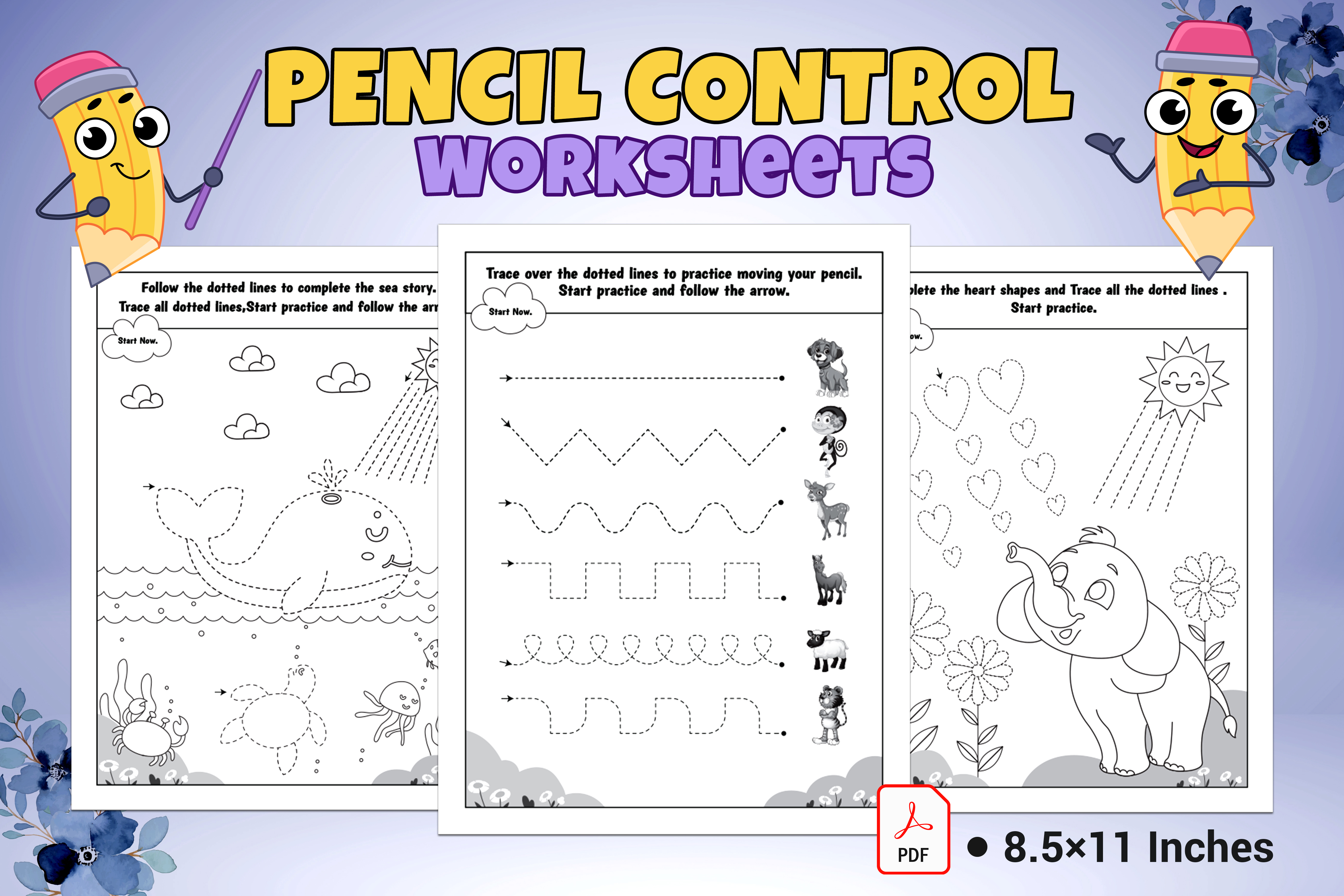 Pencil Control Tracing